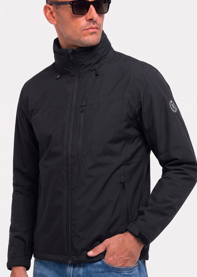 Henri Lloyd Jacken Men's polar breeze hooded jacket - black