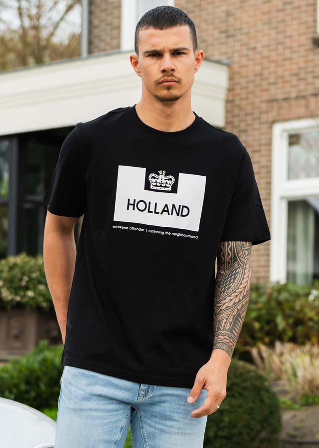 Weekend Offender T-Shirts Holland oranje weekend offender - black