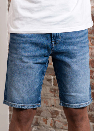 Hugo Boss Korte Broeken Re maine shorts - medium blue