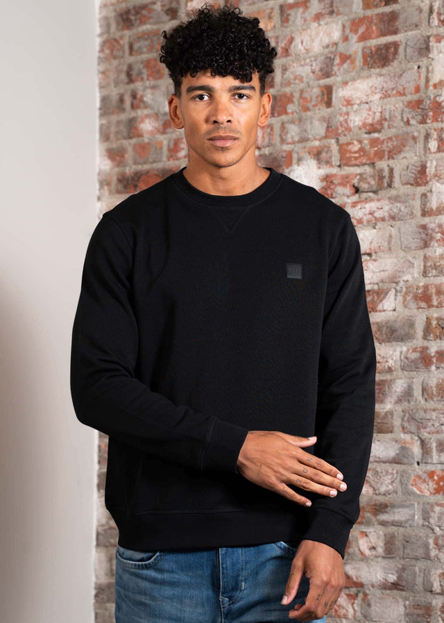 Hugo Boss Pullover Westart sweater - black