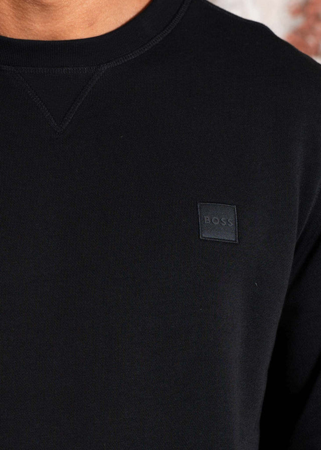 Hugo Boss Pullover Westart sweater - black