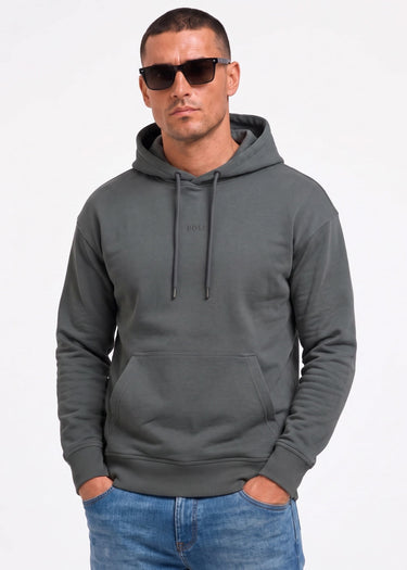 Hugo Boss Hoodies Wesmallhood - green
