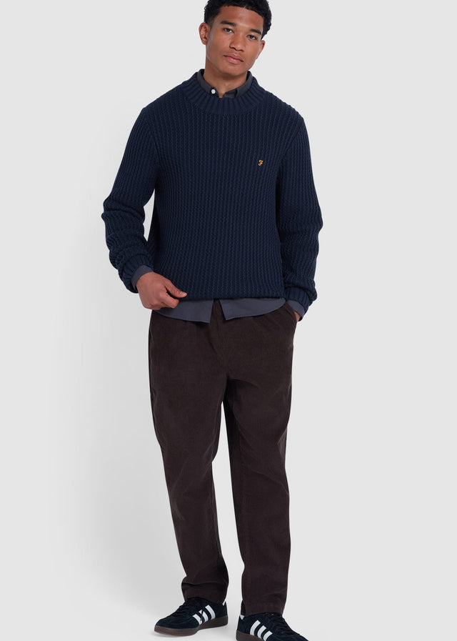 Farah Pullover  Sweater burlington fisherman - true navy 