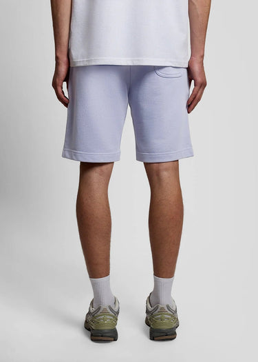 Lyle & Scott Korte Broeken Plain sweat short - bubble blue