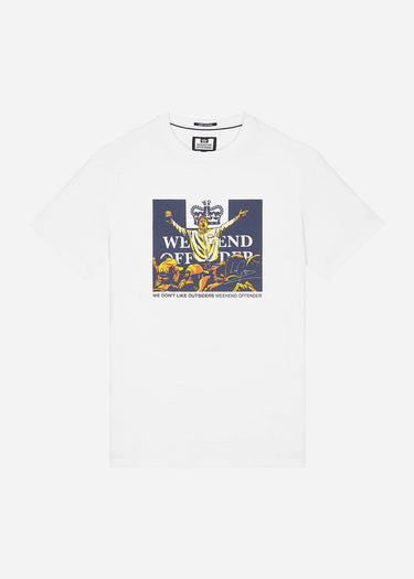 Weekend Offender T-shirts Leo gregory - white