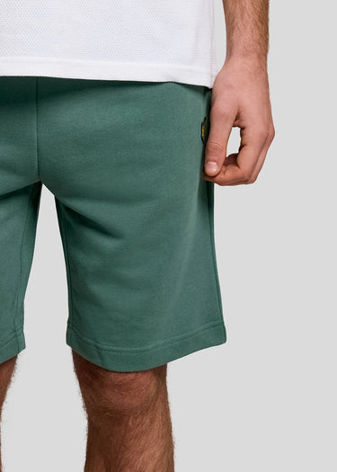 Lyle & Scott Korte Broeken Plain sweatshot - everglade