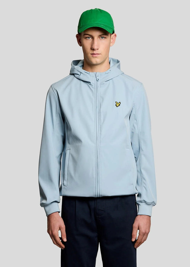 Lyle & Scott Jacken Mesh back softshell jacket - opal blue