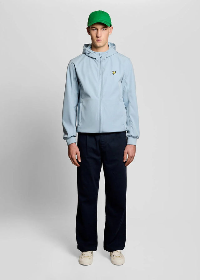 Lyle & Scott Jacken Mesh back softshell jacket - opal blue