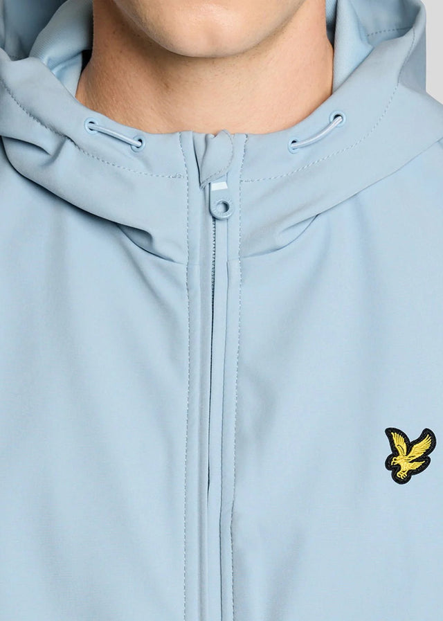 Lyle & Scott Jacken Mesh back softshell jacket - opal blue