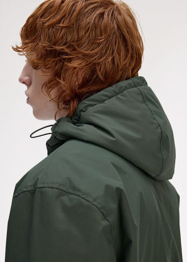 Fred Perry Jassen Hooded brentham jacket - court green