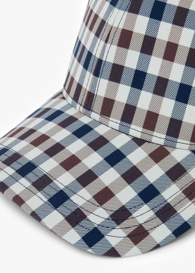 Aquascutum Caps Lamina active baseball cap - club check