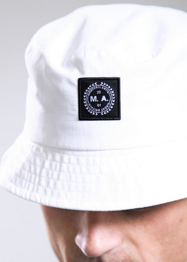 Marshall Artist Bucket Hats Ripstop bucket hat - white