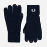 Fred Perry Handschoenen Classic merino wool gloves - navy snow white