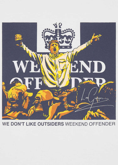 Weekend Offender T-shirts Leo gregory - white