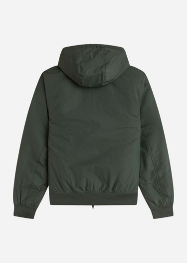 Fred Perry Jassen Hooded brentham jacket - court green