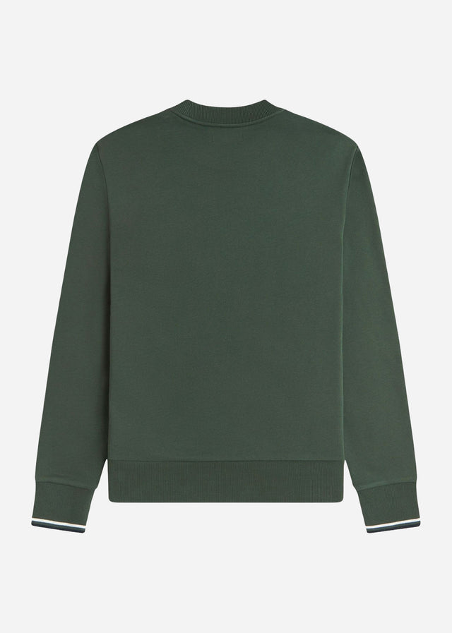 Fred Perry Pullover Crew neck sweatshirt - crtgrn snwt nvy
