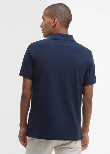 Barbour Polo's Barbour tartan pique polo - new navy