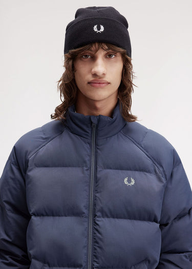 Fred Perry Mutsen Classic beanie - black snowwhite