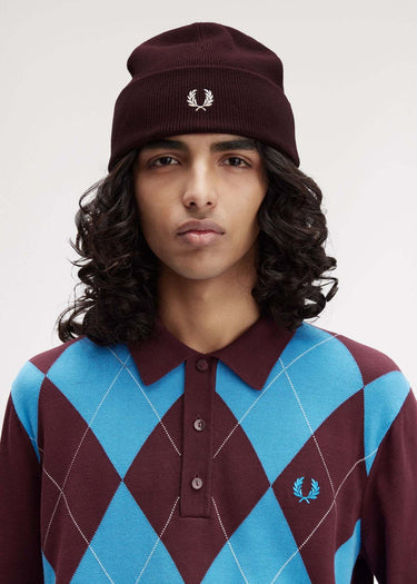 Fred Perry Mutsen Classic beanie - oxblood