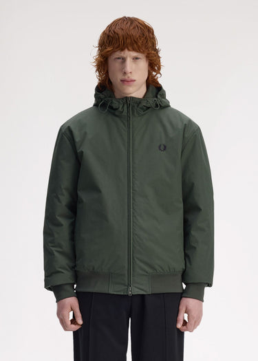 Fred Perry Jassen Hooded brentham jacket - court green