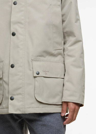 Barbour Jassen Winter ashby waterproof jacket - washed stone