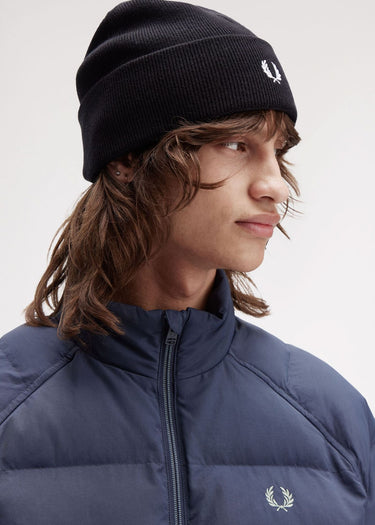 Fred Perry Mutesen Classic beanie - black snowwhite