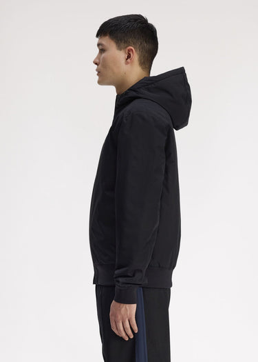 Fred Perry Jassen Hooded brentham jacket - black