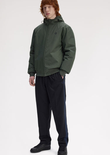 Fred Perry Jassen Hooded brentham jacket - court green