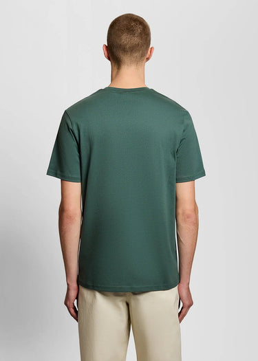 Lyle Scott T-shirts Plain t-shirt - everglade