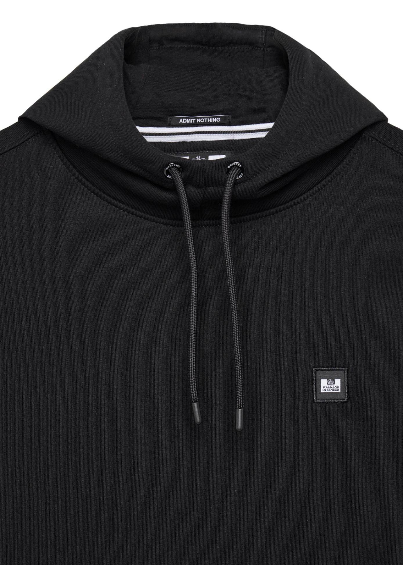 Weekend Offender Hoodies  Ribbe - black 