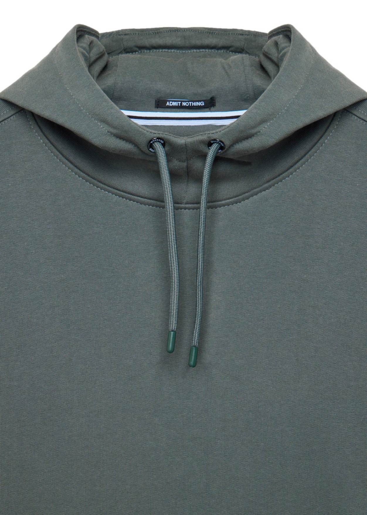 Weekend Offender Hoodies  Ribbe - zinc 