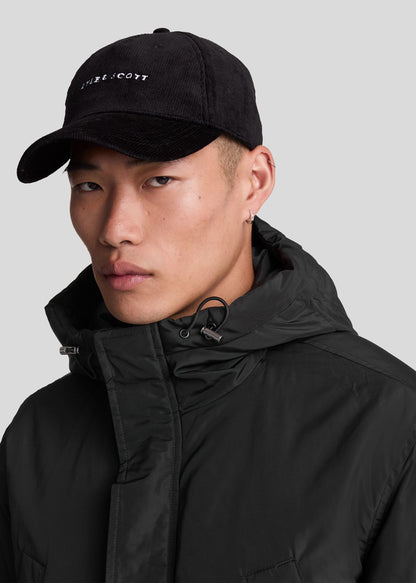 Lyle & Scott Jassen  Lyle and Scott Longline parka - jet black 