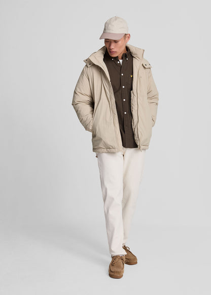 Lyle & Scott Jassen  Padded puffer jacket - stone 