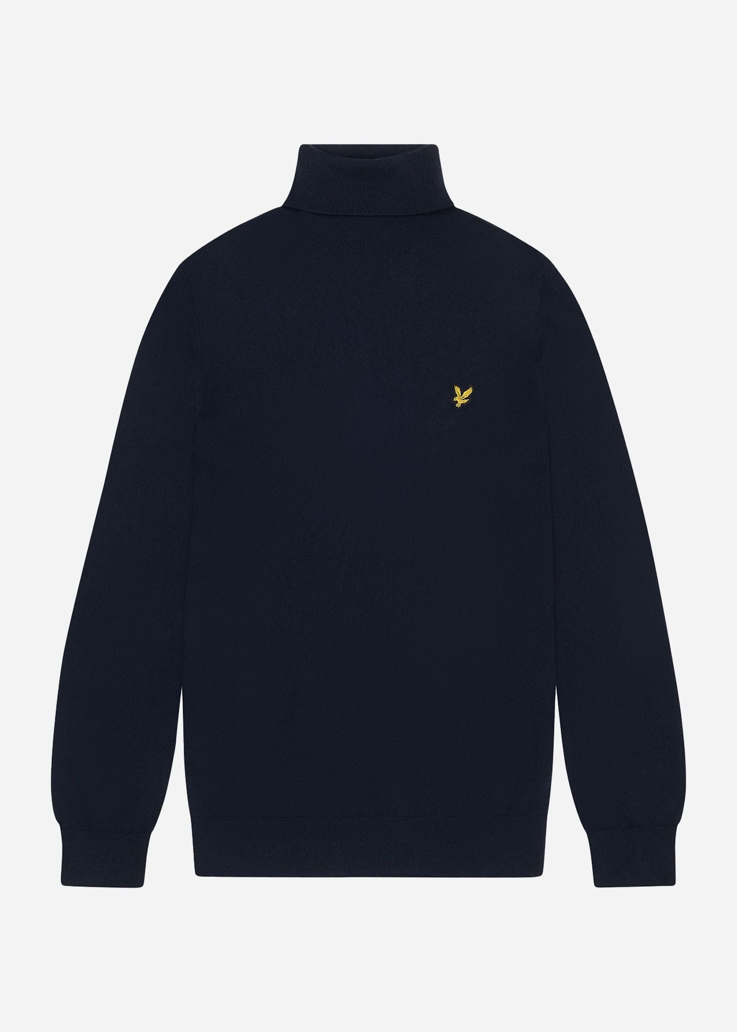 Lyle & Scott Truien  Cotton merino turtleneck jumper - dark navy 