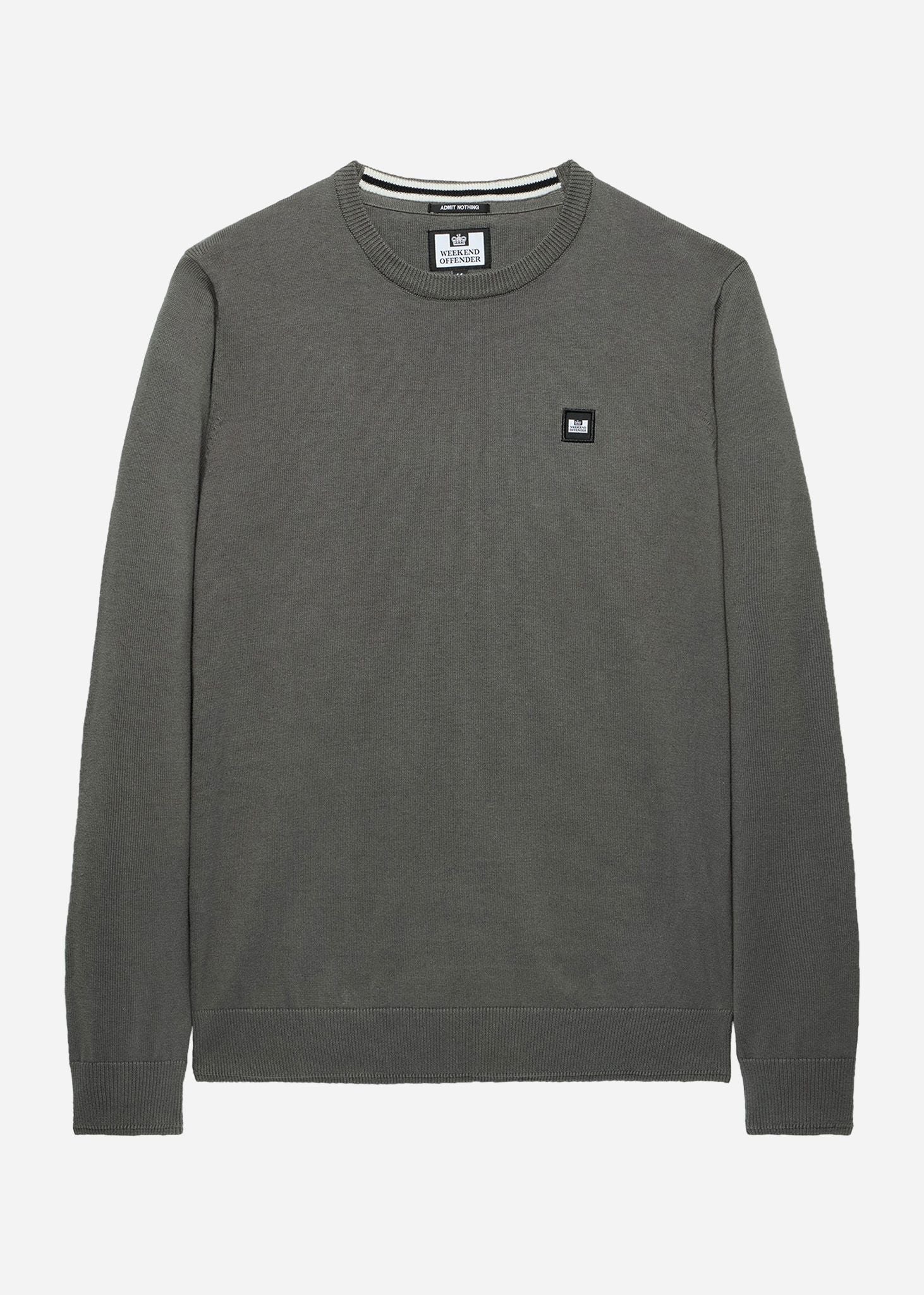 Weekend Offender Truien  Solace - zinc 