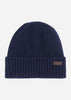 Barbour Mutsen  Carlton beanie hat - navy 