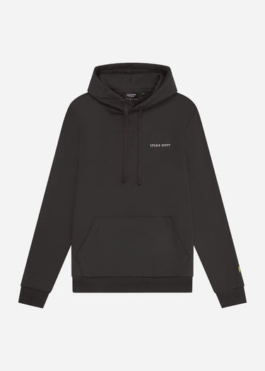 Lyle & Scott Hoodies  Embroidered hoodie - gunmetal cove 