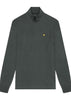 Lyle & Scott Truien  Interlock quarter zip - gunmetal 