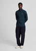 Lyle & Scott Truien  Interlock quarter zip - dark navy 