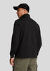 Lyle & Scott Truien  Interlock quarter zip - jet black 