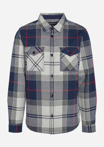 Barbour Overshirts  Cannich tailored tartan overshirt -blue granite tartan 