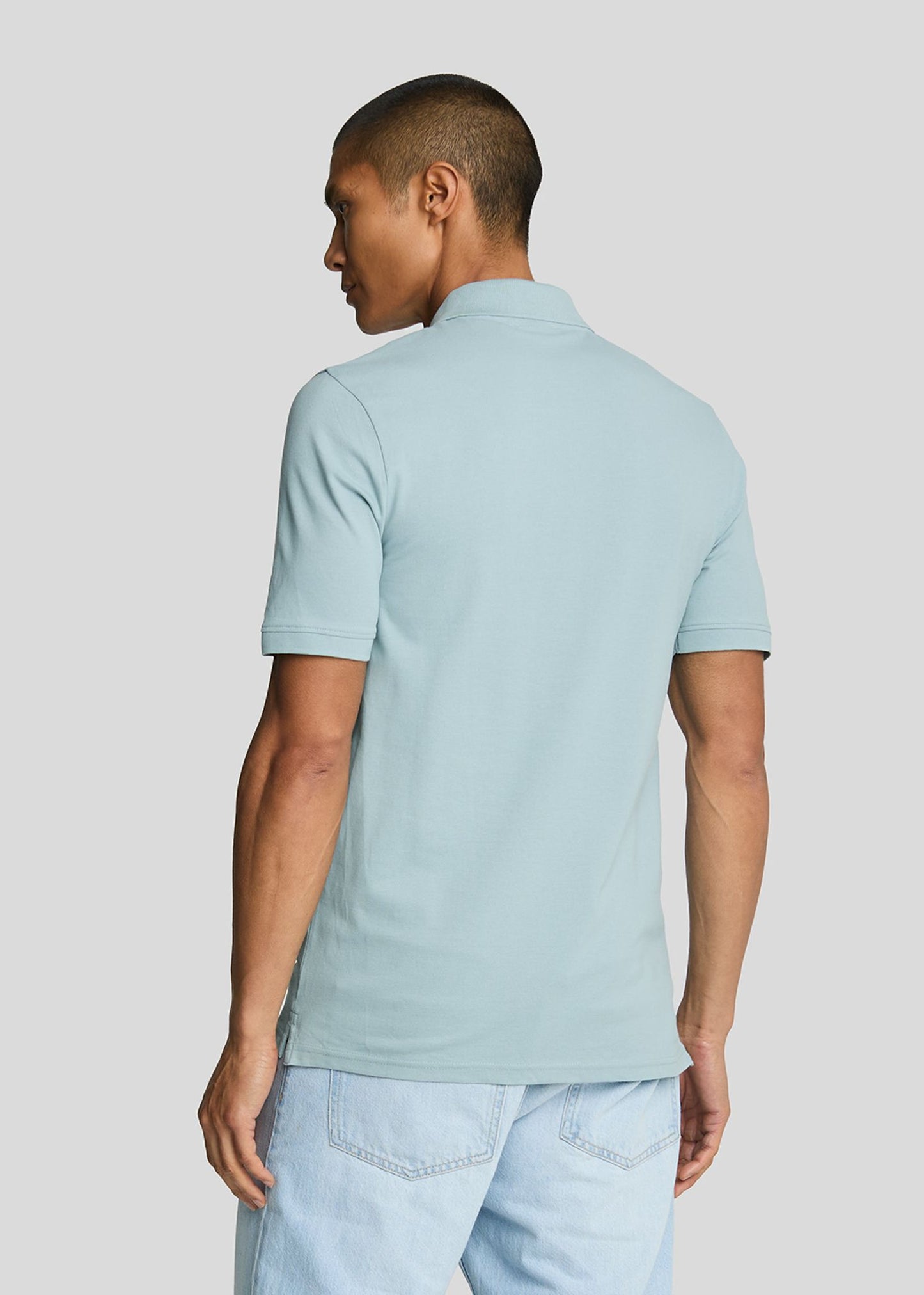 Lyle & Scott Polo's  Plain polo shirt - blue smoke 