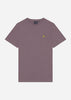 Lyle & Scott T-shirts  Plain t-shirt - highland mauve 