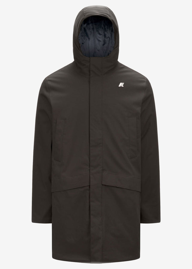 K-Way Jacken Jarno twill marmotta - black olive blue airforce