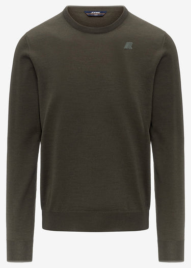 K-Way Truien Sebastien merino - green blackish
