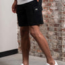 Lacoste Korte Broeken Fleece cotton short - black