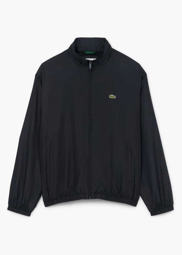 Lacoste Jacken Water repellent track jacket - blackbird