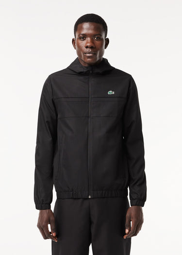 Lacoste Jassen Lacoste Jacket windrunner - black