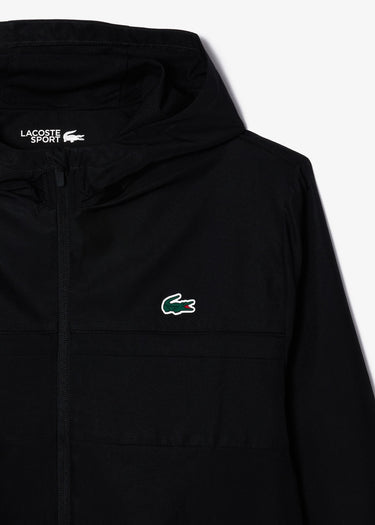 Lacoste Jassen Lacoste Jacket windrunner - black