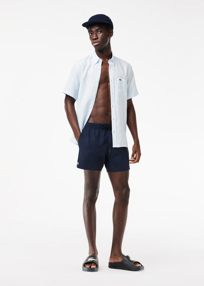 Lacoste Zwembroeken  Men swimsuit - navy blue green 